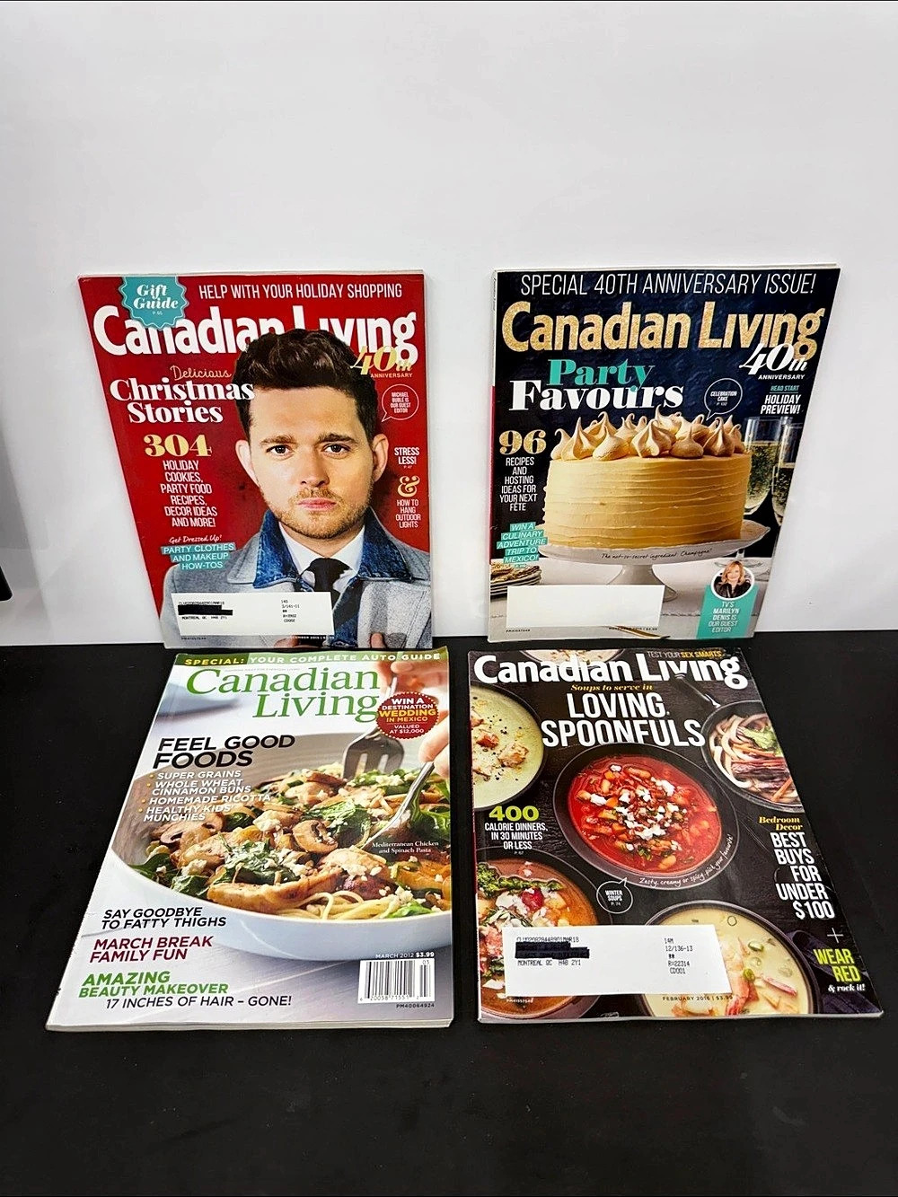 Canadian Living magazine collection 4-Issue
